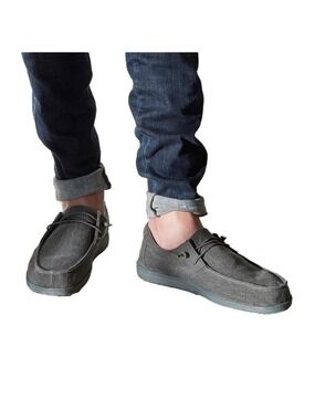 Men’s GBX Bowery Grey Lightweight Casual Loafers Size 8 US!